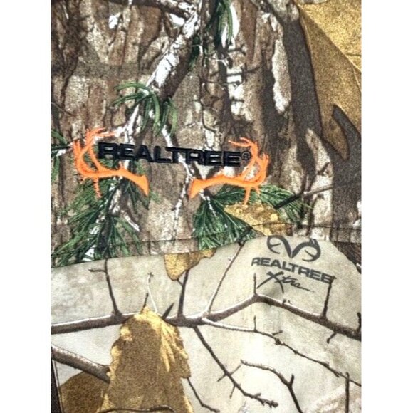 Realtree Xtra Camouflage Zip-Up Jacket L With Pockets & Adjustable Cuffs - Picture 10 of 11
